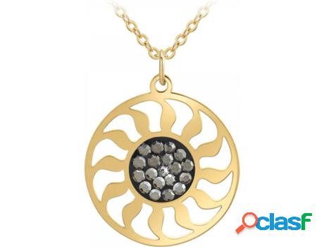 Collar SC_BOHEME (Acero - Dorado - 39cm)