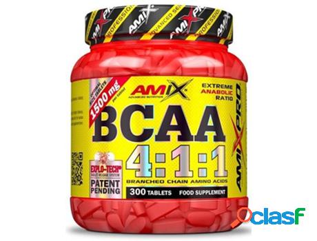 Complemento Alimentar AMIX PRO Bcaa 4:1:1 (300 Comprimidos)