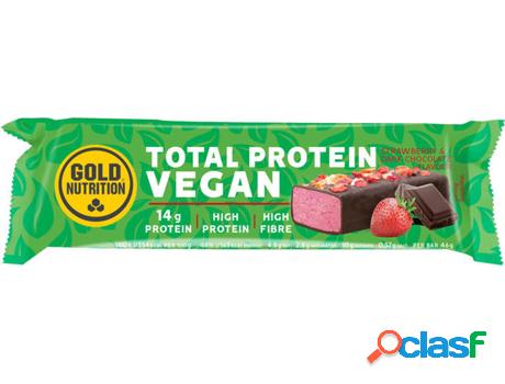 Complemento Alimentar GOLDNUTRITION Total Protein Vegan Bar