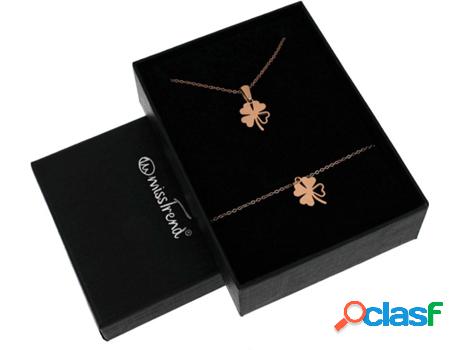 Conjunto Collar y Pulsera MISSTREND Conjunto Charm (Acero