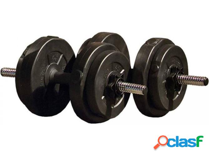 Conjunto de 2 Mancuernas IRON Ajustables (15 Kg)