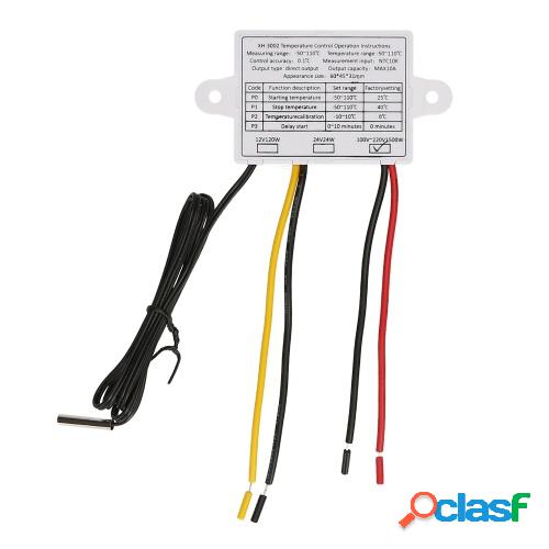 Controlador de temperatura electrónico Pantalla LED Módulo