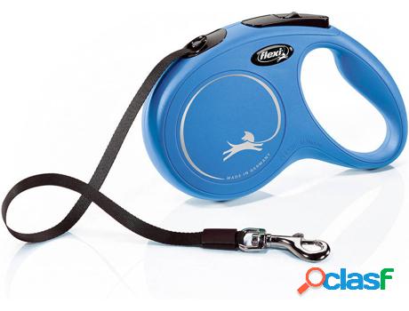 Correa para Perros FLEXI (Azul - 5m - Hasta: 50 Kg - L -