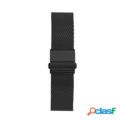Correas de reloj de acero inoxidable de 22 mm Correa de