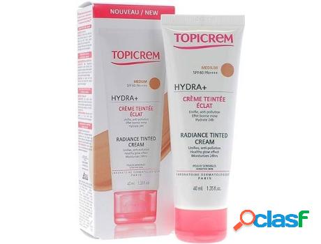 Crema Facial TOPICREM Uh Face Hydra+ Radiance Tinted Cream