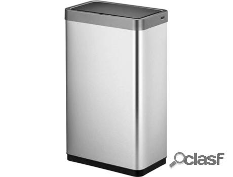 Cubo de Basura EKO Mirage X 80L (Plateado - Inox -