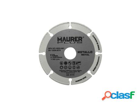 Disco corte metales universal ø 115 x 1,2 mm.