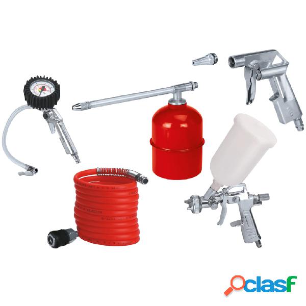 Einhell Set de 5 herramientas neumáticas,