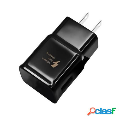 Enchufe de EE. UU. Cargador de pared USB Un puerto 9V-1.67A