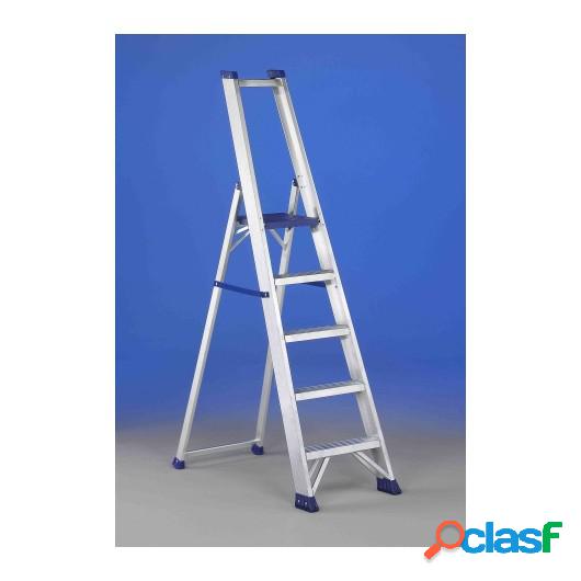 Escalera Ind Tijera 1,85Mt 8 Peldaños Anch Alu Regina Svelt