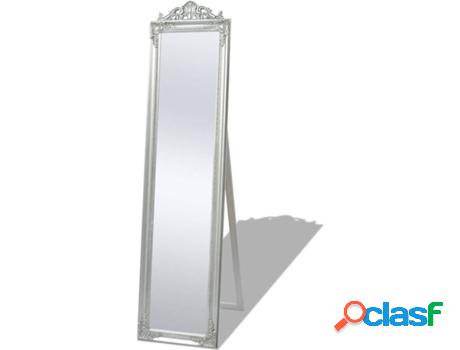 Espejo de Pie VIDAXL Madera (Gris - 160x40 cm)