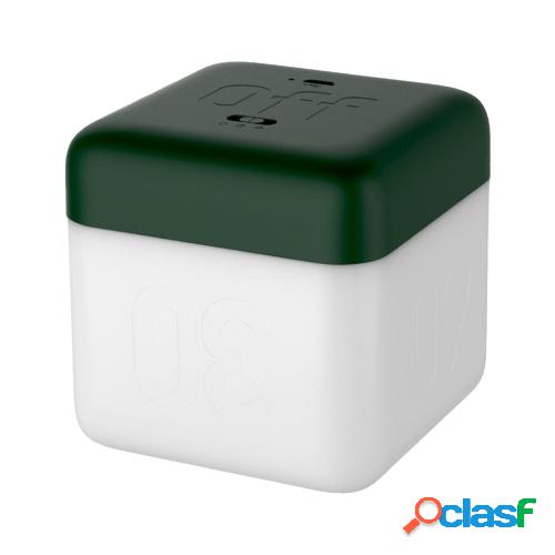 Flip Nightlight Timer Lámpara de noche recargable en forma