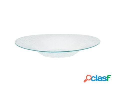 Fuente oval vidrio reciclado 42x29x6 cm
