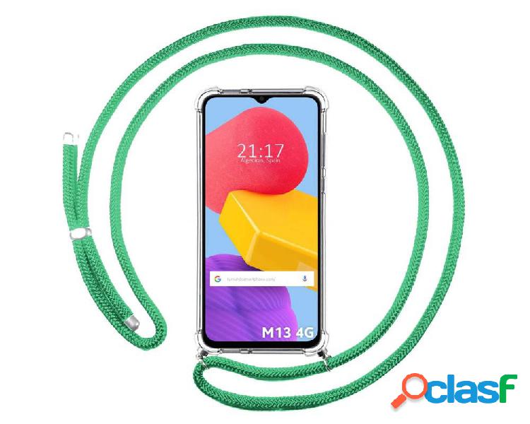 Funda Colgante Transparente para Samsung Galaxy M13 4G con