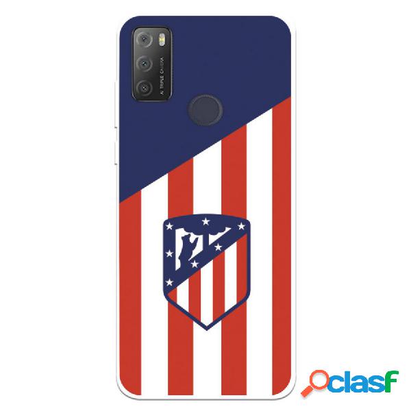 Funda Para Alcatel 1S 2021 Del Atleti Escudo Fondo Atletico