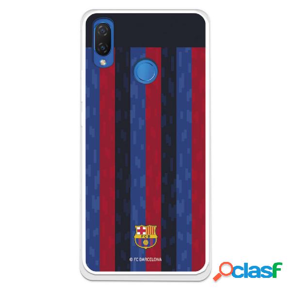 Funda Para Huawei P Smart Plus Del Fc Barcelona Fondo Rayas