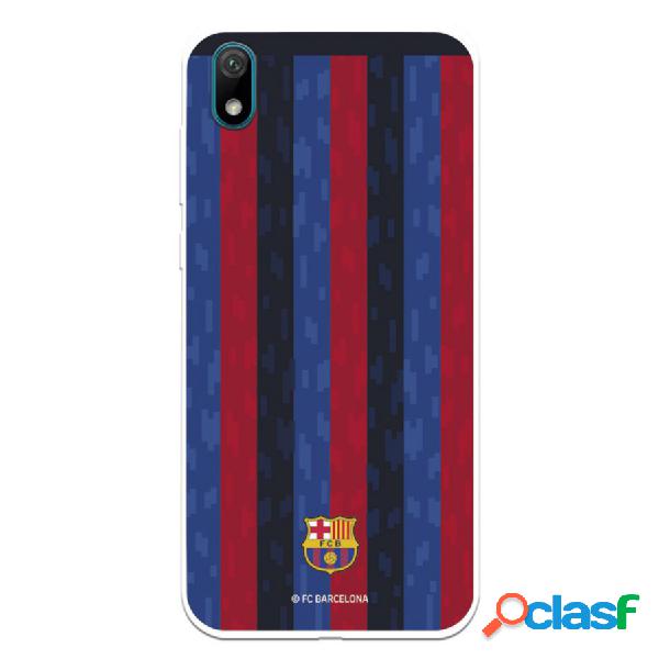 Funda Para Huawei Y5 2019 Del Fc Barcelona Fondo Rayas