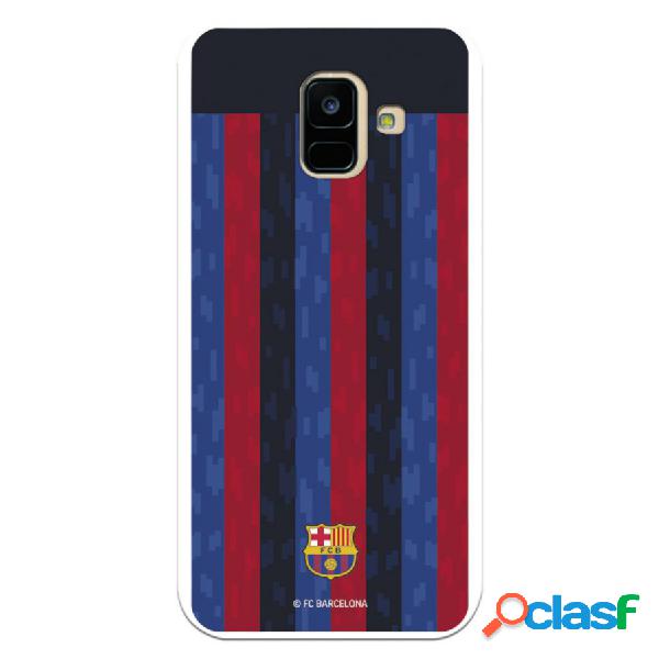 Funda Para Samsung Galaxy A6 2018 Del Fc Barcelona Fondo