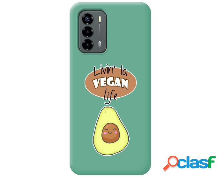 Funda Silicona Líquida Verde para ZTE Blade V40 Vita