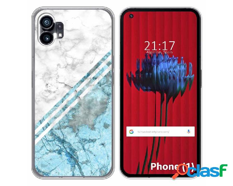 Funda Silicona para Nothing Phone 1 diseño Mármol 02