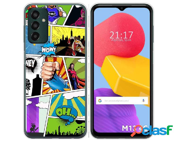 Funda Silicona para Samsung Galaxy M13 4G diseño Comic