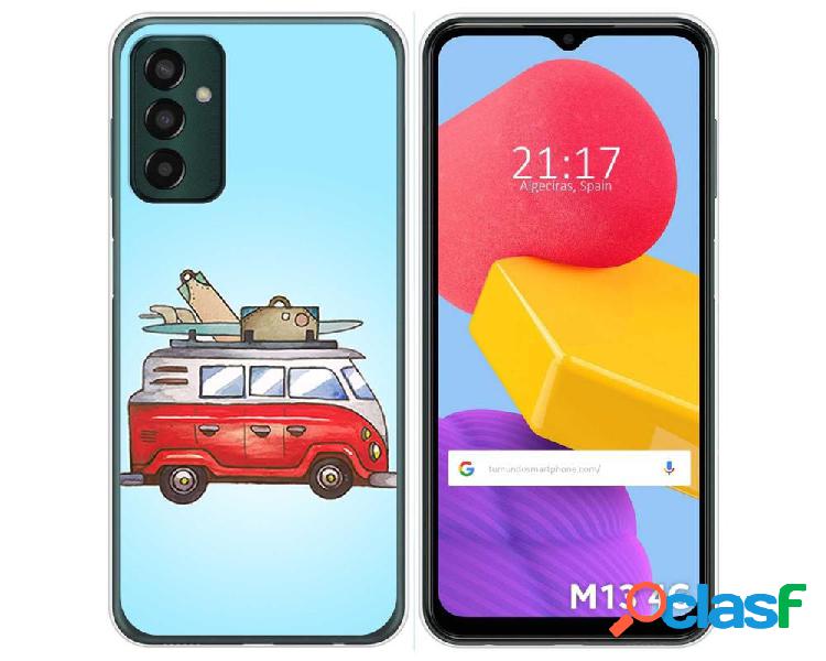 Funda Silicona para Samsung Galaxy M13 4G diseño Furgoneta