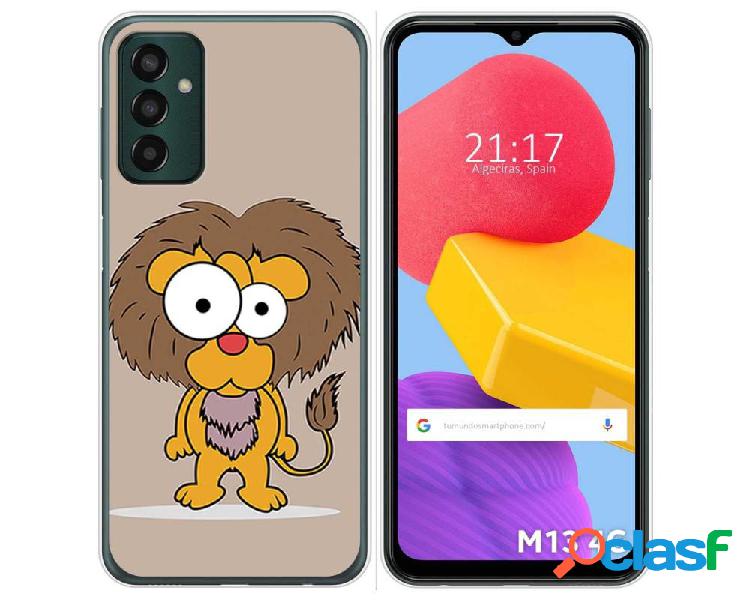 Funda Silicona para Samsung Galaxy M13 4G diseño Leon