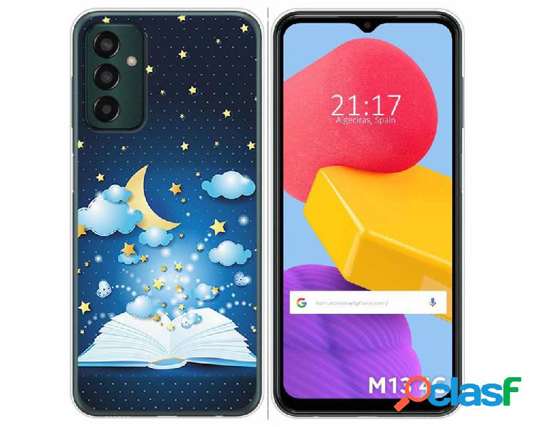 Funda Silicona para Samsung Galaxy M13 4G diseño Libro