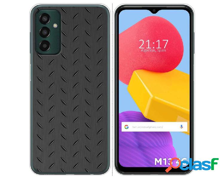 Funda Silicona para Samsung Galaxy M13 4G diseño Metal
