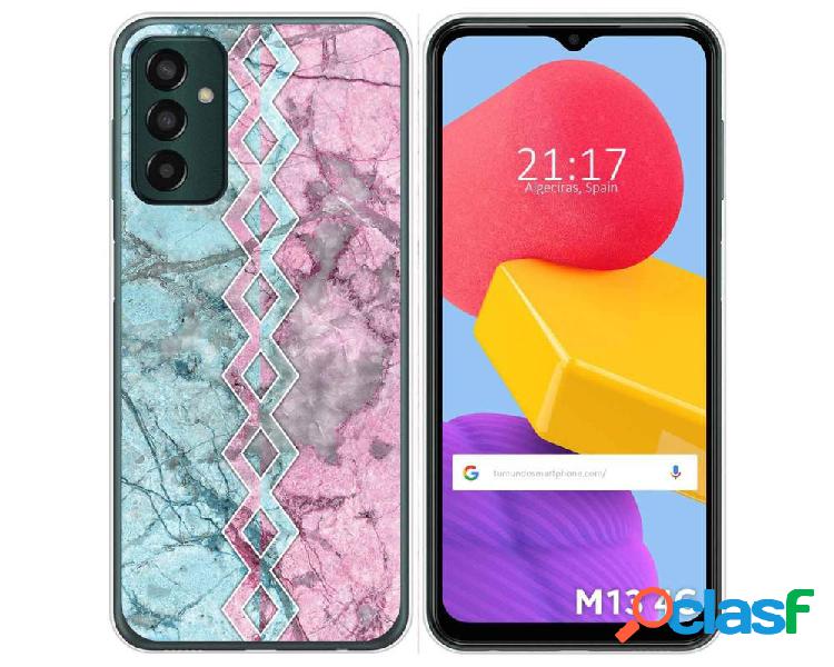 Funda Silicona para Samsung Galaxy M13 4G diseño Mármol 08