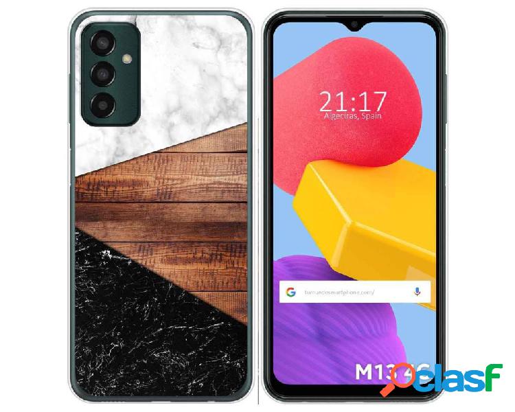 Funda Silicona para Samsung Galaxy M13 4G diseño Mármol 11