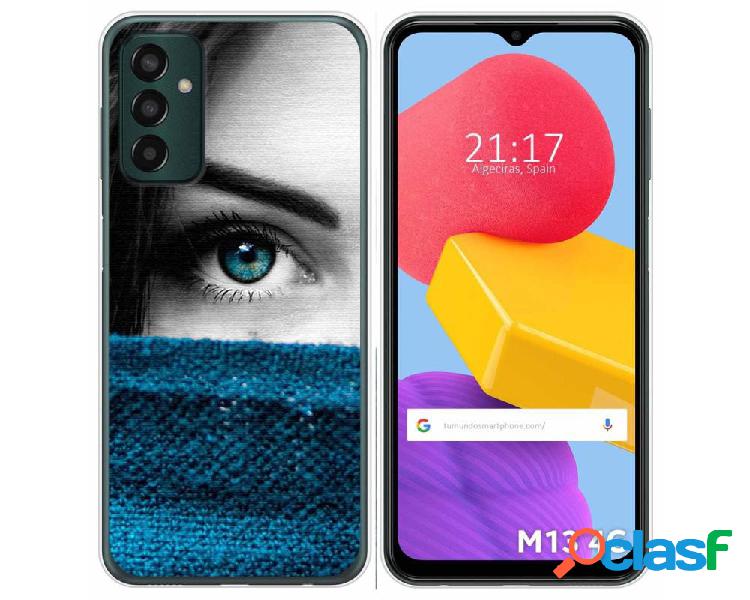 Funda Silicona para Samsung Galaxy M13 4G diseño Ojo