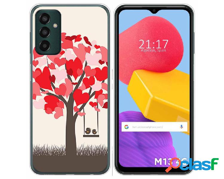 Funda Silicona para Samsung Galaxy M13 4G diseño Pajaritos