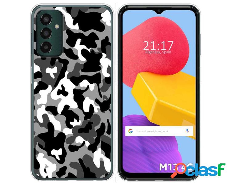 Funda Silicona para Samsung Galaxy M13 4G diseño Snow