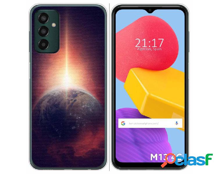 Funda Silicona para Samsung Galaxy M13 4G diseño Tierra