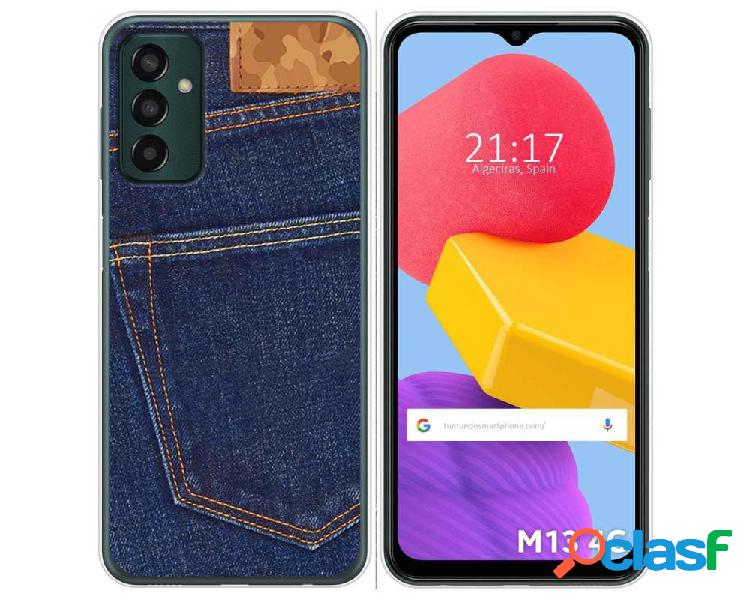 Funda Silicona para Samsung Galaxy M13 4G diseño Vaquero