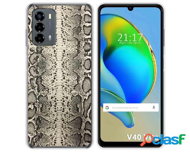 Funda Silicona para ZTE Blade V40 Vita diseño Animal 01