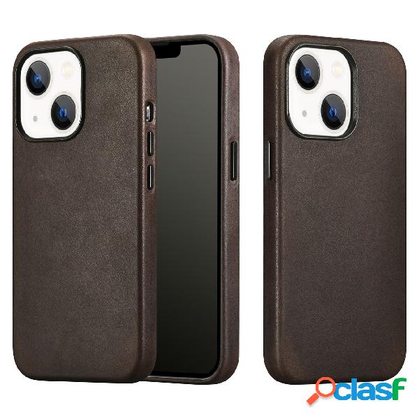 Funda de Couro Sintético ICARER Ch para iPhone 13 Mini de