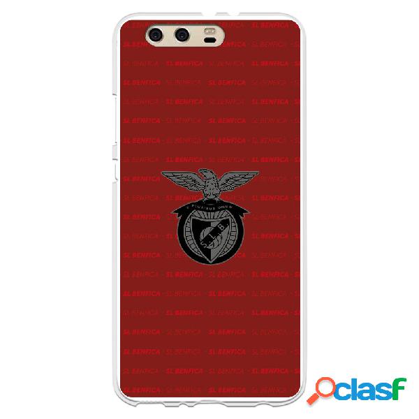 Funda para Huawei P10 Plus del Escudo Fondo Granate -