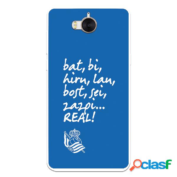 Funda para Huawei Y6 2017 del Real Sociedad de Futebol Real