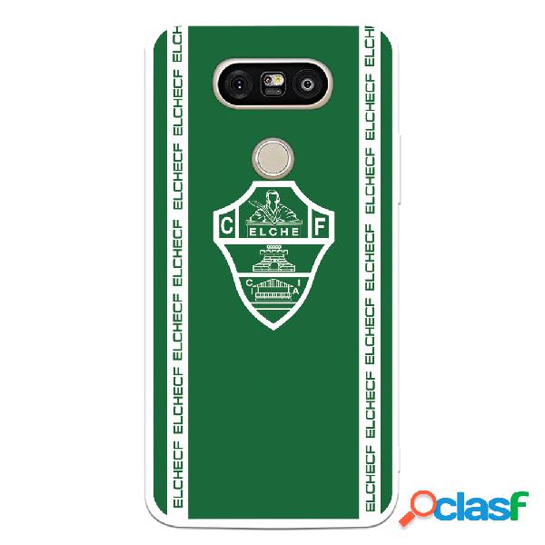 Funda para LG G5 del Elche CF Escudo Fondo Verde Escudo