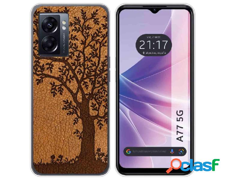 Funda para Oppo A77 5g TUMUNDOSMARTPHONE Dibujos Couro 03