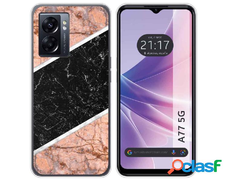 Funda para Oppo A77 5g TUMUNDOSMARTPHONE Dibujos Mármol 07