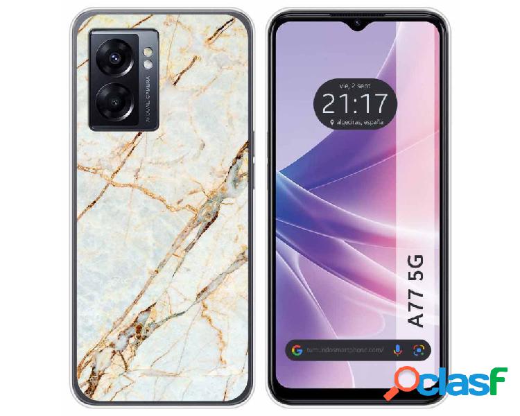 Funda para Oppo A77 5g TUMUNDOSMARTPHONE Dibujos Mármol 13