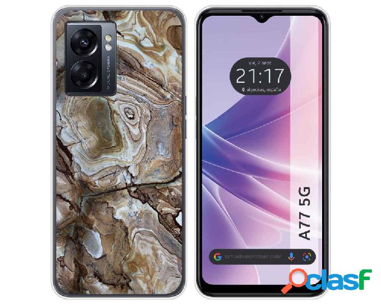 Funda para Oppo A77 5g TUMUNDOSMARTPHONE Dibujos Mármol 14