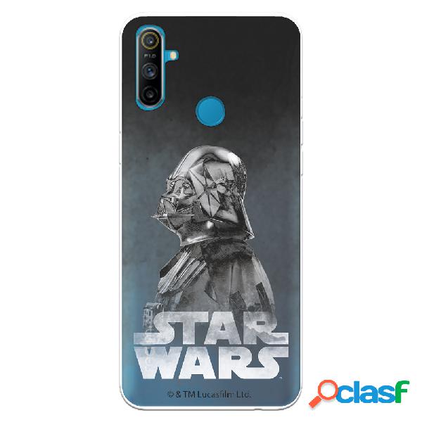 Funda para Realme C3 Oficial de Star Wars Darth Vader Fondo