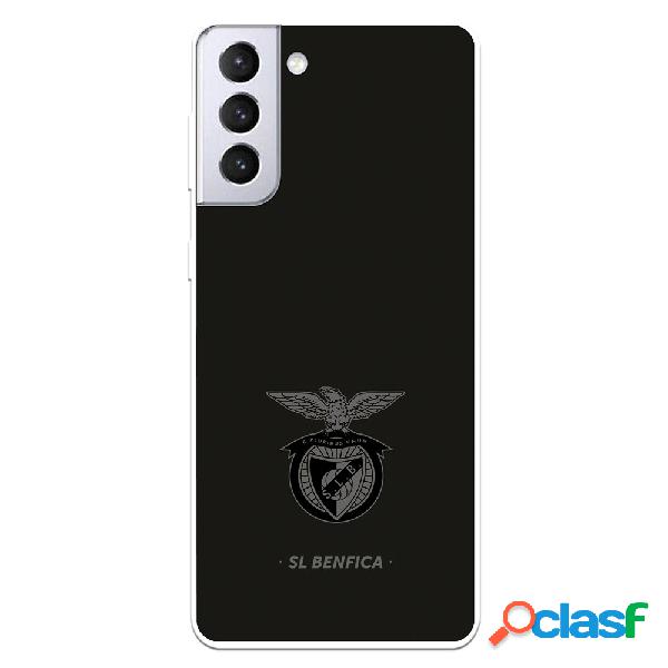 Funda para Samsung Galaxy S21 Plus del Escudo Fondo Negro -