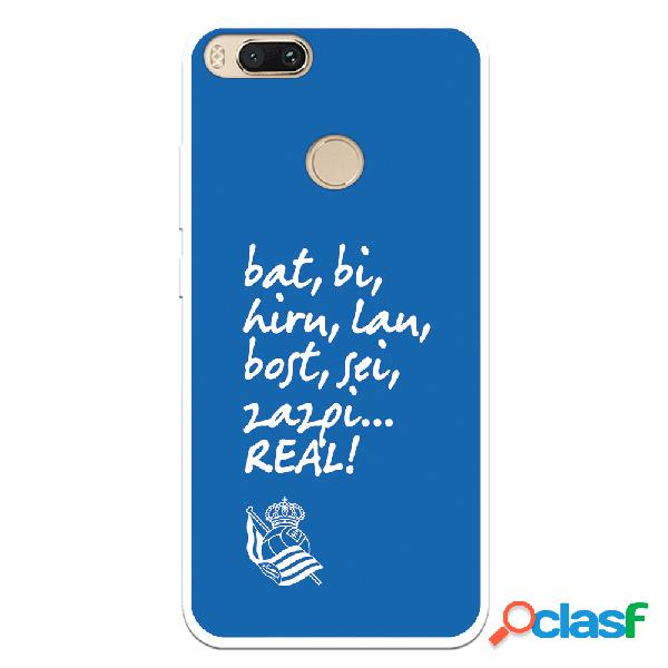 Funda para Xiaomi Mi A1 del Real Sociedad de Futebol Real