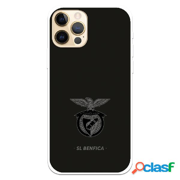 Funda para iPhone 12 del Escudo Fondo Negro - Licencia