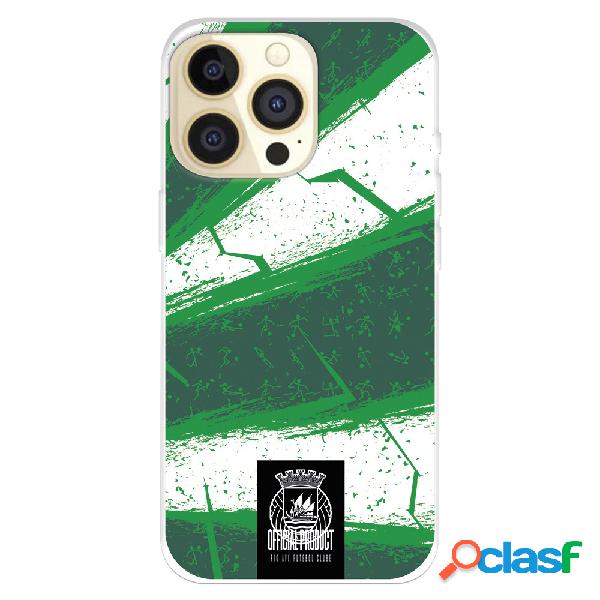 Funda para iPhone 14 Pro del Rio Ave FCVerdes y Blancas -